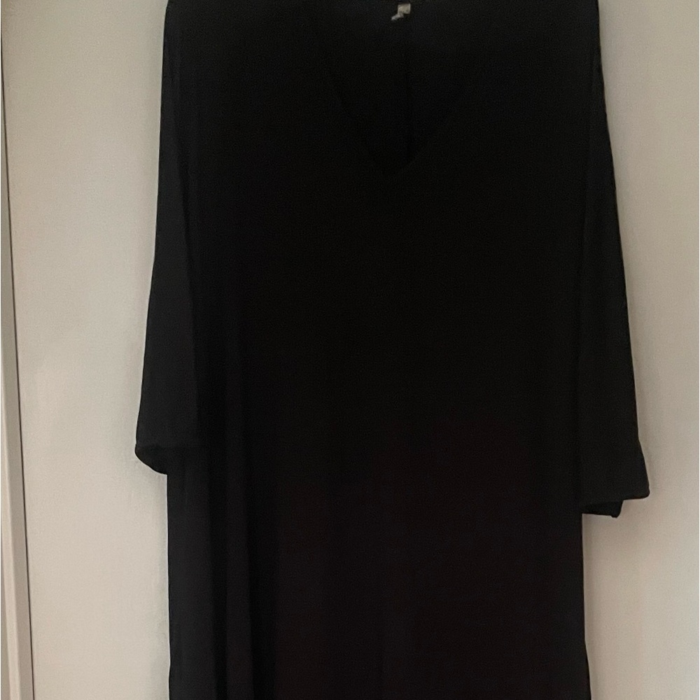 Super Comfy, Sophisticated Silky Nylon Long Hostess Dress/ Lounger/Nightwear 3X
